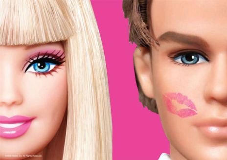 because Ken finally won back Barbie's heart on this past Valentine's Day