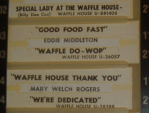 Waffle House jams!